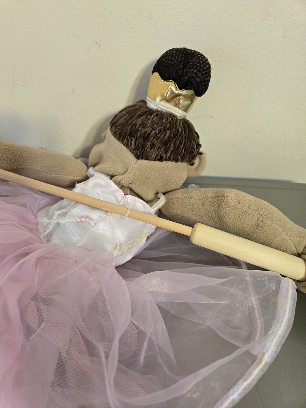 Melissa & Doug Tina Prima Ballerina 21" Plush Hand Puppet - Picture 8 of 10